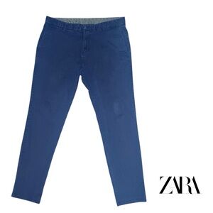 Zara Men’s Navy Chinos Pants